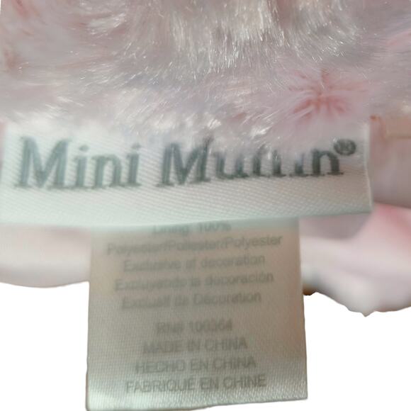 Mini Muffin Pink Faux Fur Jacket 6-9 Months Baby Girl Rosette Coat Satin Bow - Picture 7 of 8